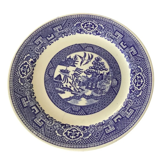 Homer Laughlin Other - Homer Laughlin desert plates vintage made in USA willow ware Asian Orien…